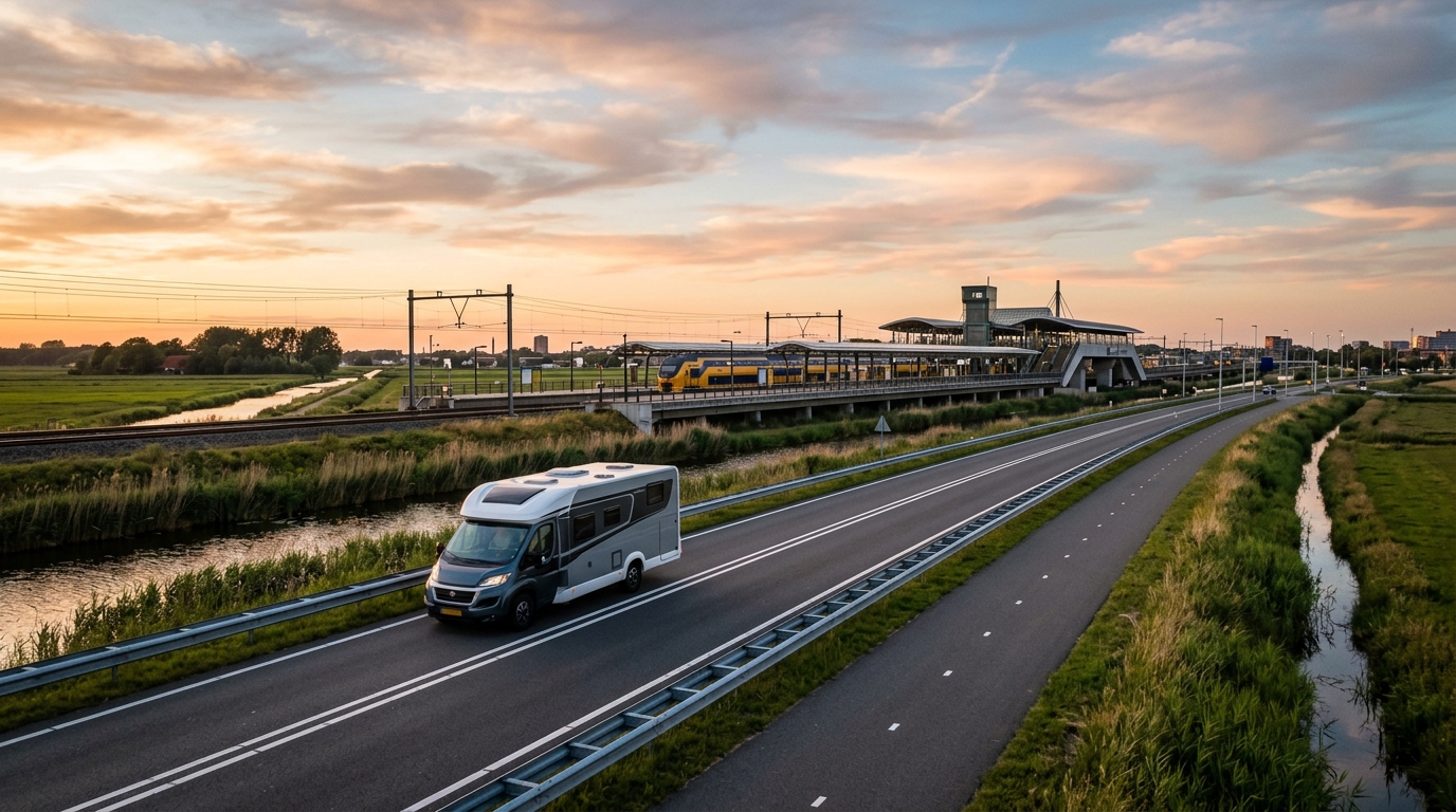 Pronájem obytných vozů Capelsebrug - vlakové nádraží - Kompletní průvodce 2026
